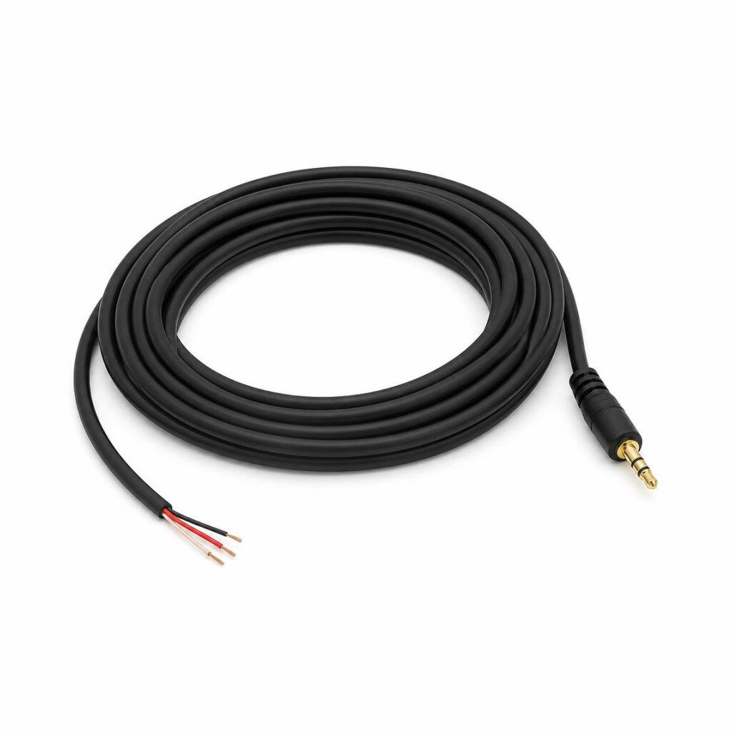 TEW 2.5MM 110/0.76MM X 3C TRS BLK WIRE CABLE