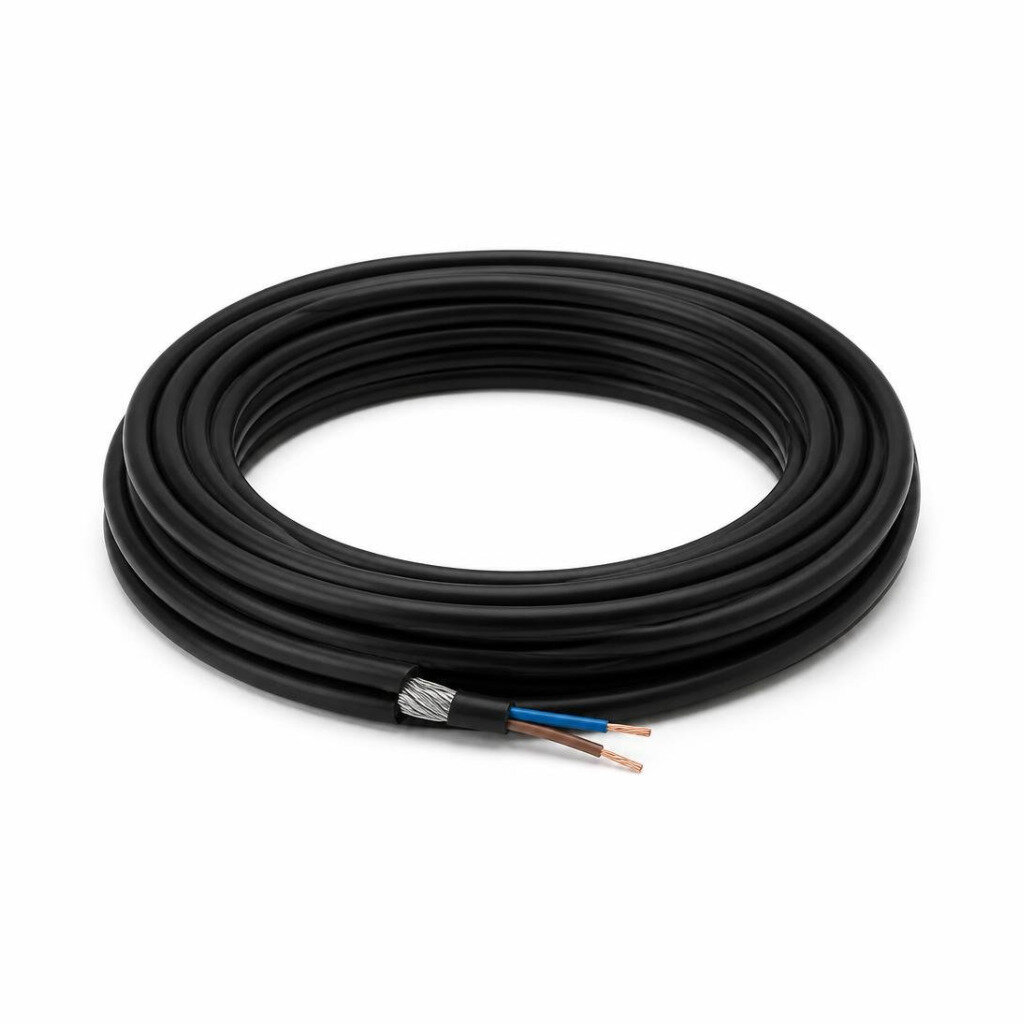 2.5MM X 2C PVC SWA CABLE - BLACK