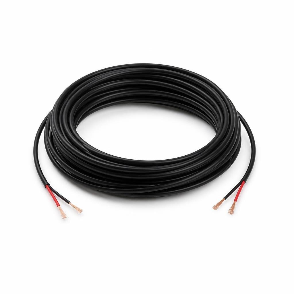 STAR 23/0.15 X 2C BLACK VDE CABLE(FULL COPPER)