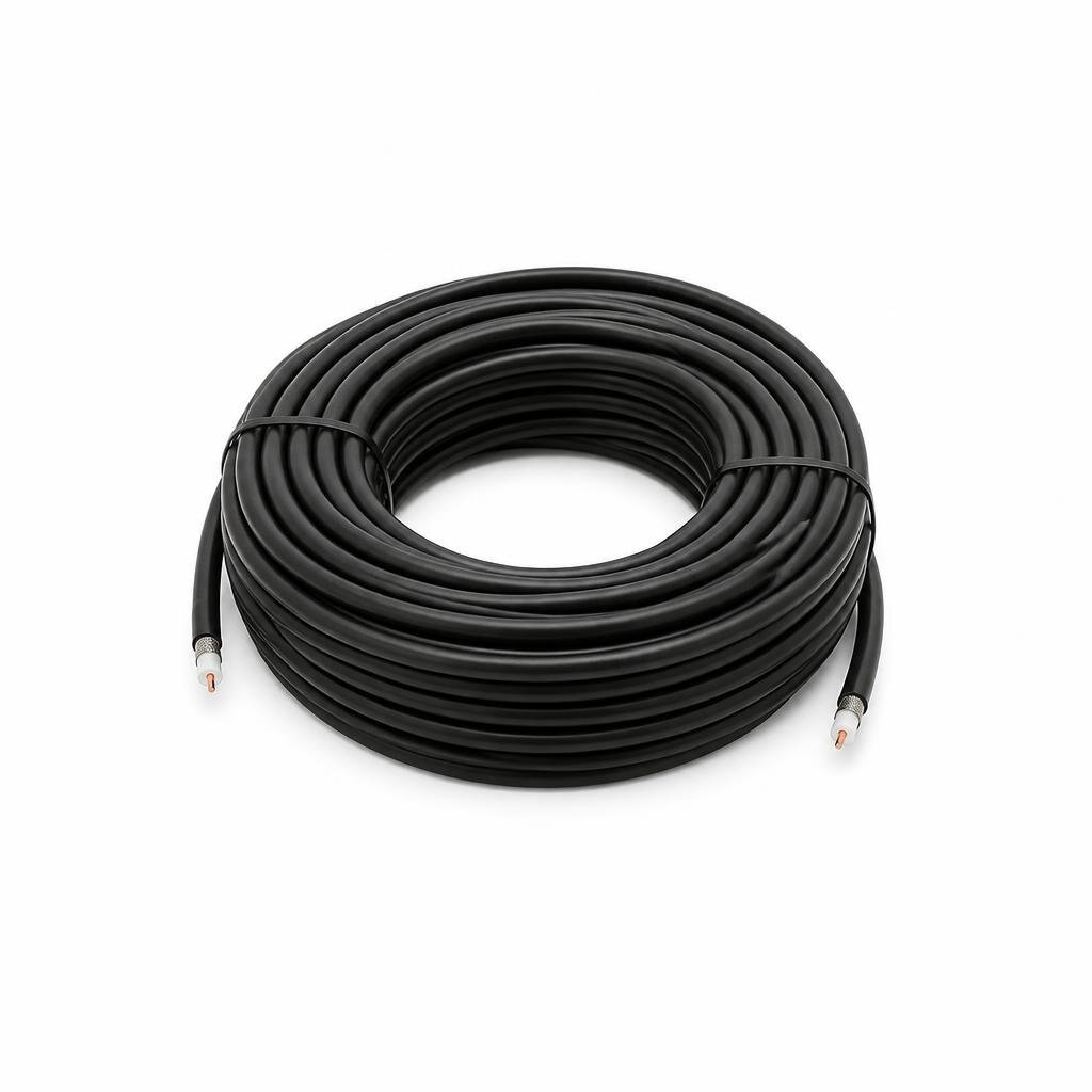 ABM RG59/U COAXIAL CABLE - BLACK