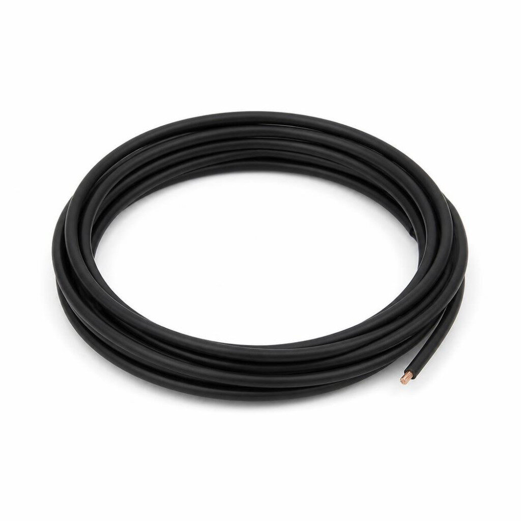 EVT 1.5MM BLACK PVC SINGLE WIRE CABLE -SIRIM