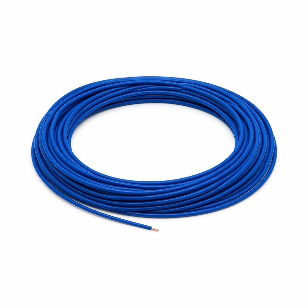 EVT 1.5MM BLUE PVC SINGLE WIRE CABLE -SIRIM
