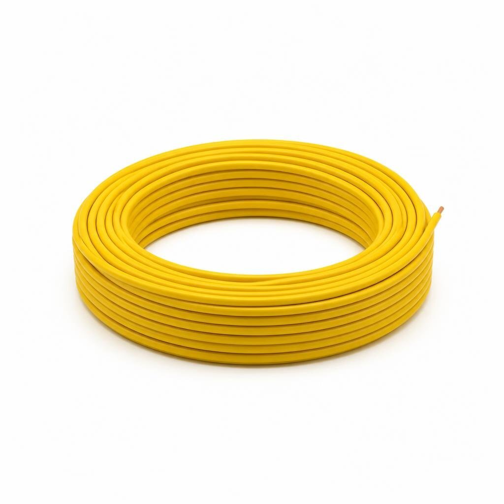 EVT 1.5MM YELLOW PVC SINGLE WIRE CABLE -SIRIM