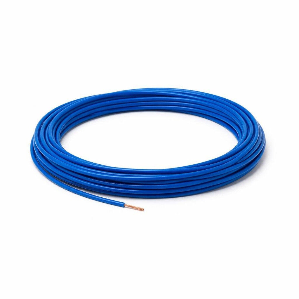 EVT 2.5MM BLUE PVC SINGLE WIRE CABLE -SIRIM