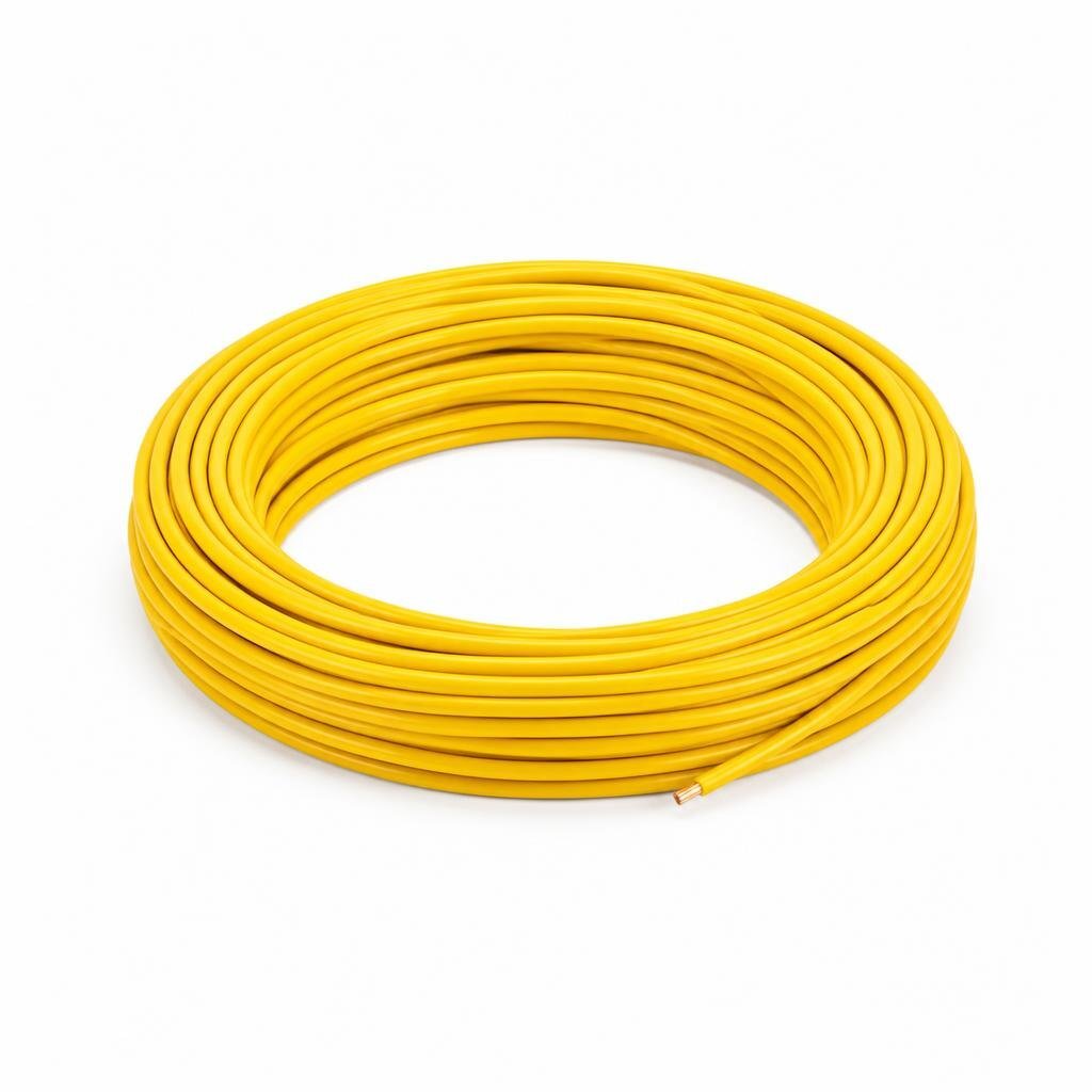 EVT 2.5MM YELLOW PVC SINGLE WIRE CABLE -SIRIM