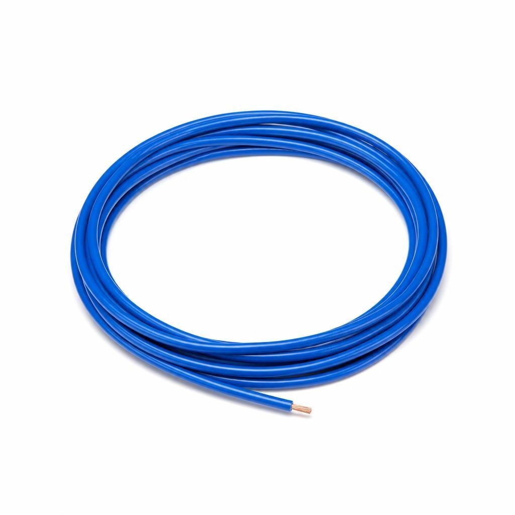 EVT 4.0MM BLUE PVC SINGLE WIRE CABLE -SIRIM