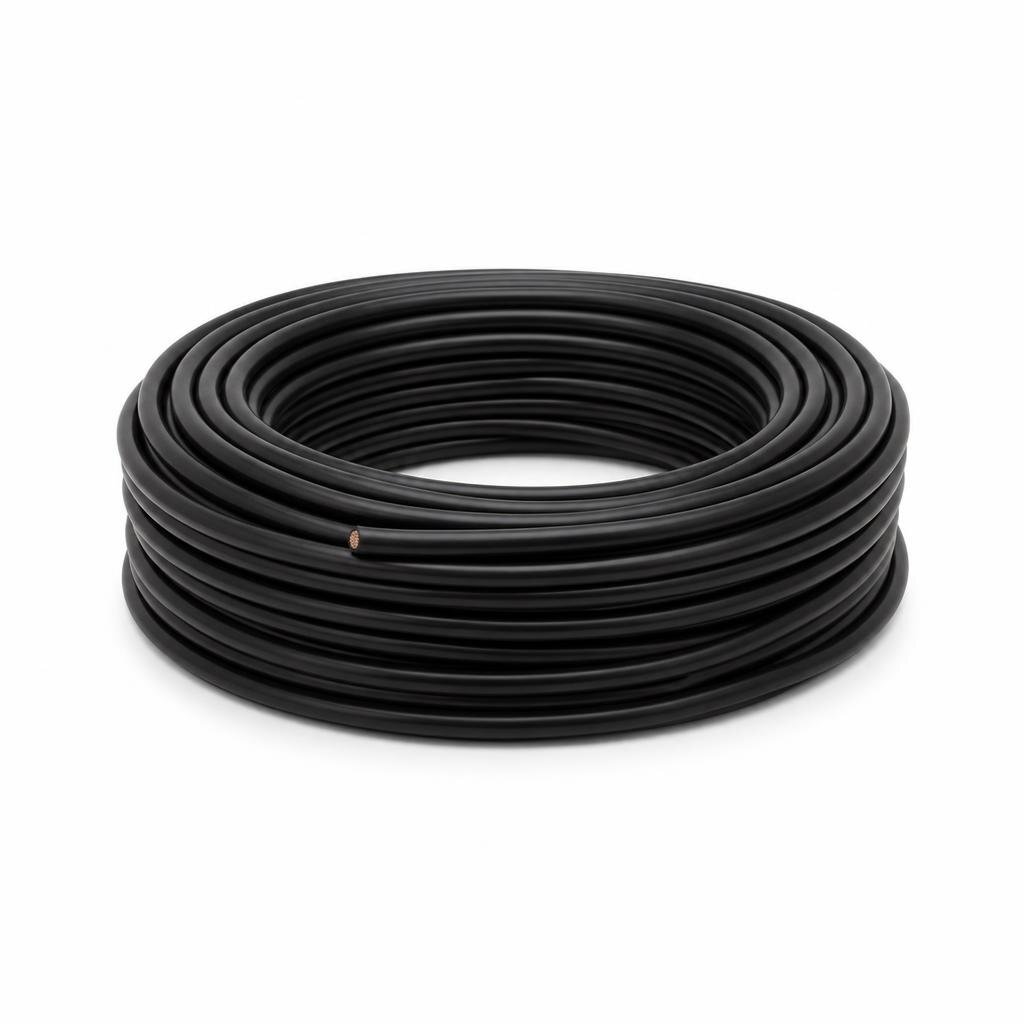 EVT 10.0MM BLACK PVC SINGLE WIRE CABLE -SIRIM