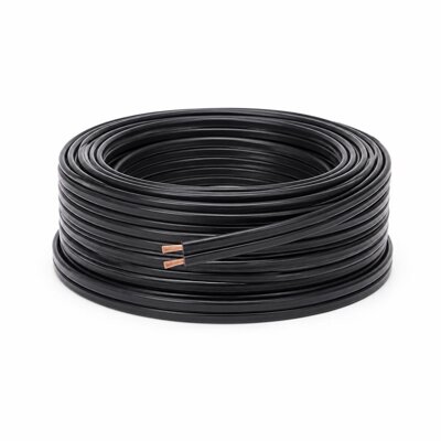 EVOLT 23/0.15MM X 2C X 250M TWIN FLAT CABLE (PURE COPPER)