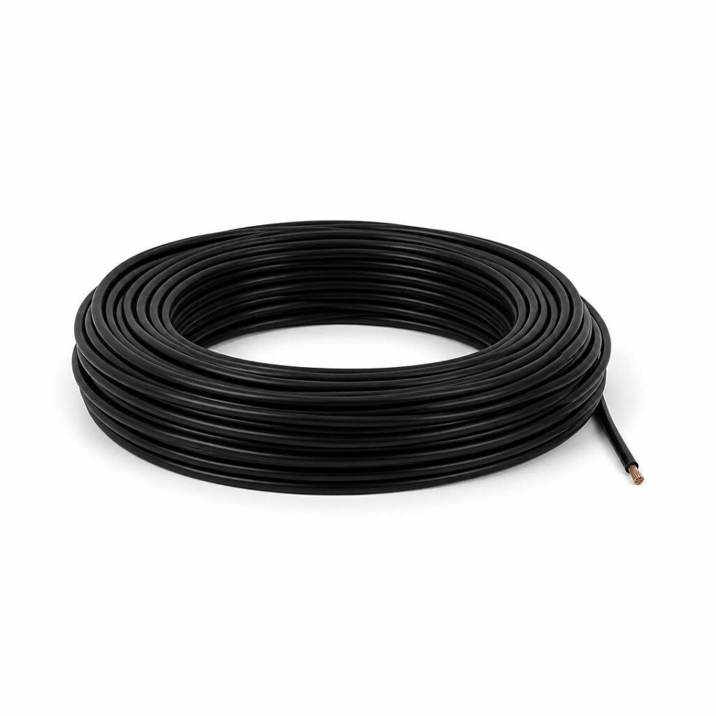 TAISIN 1.5MM BLACK PVC SINGLE WIRE CABLE - SIRIM