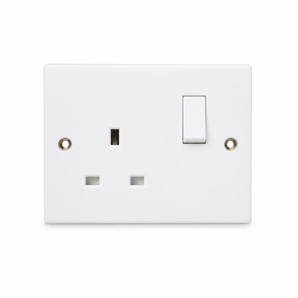 SCHNEIDER KB15 13A 1G SWITCHED SOCKET