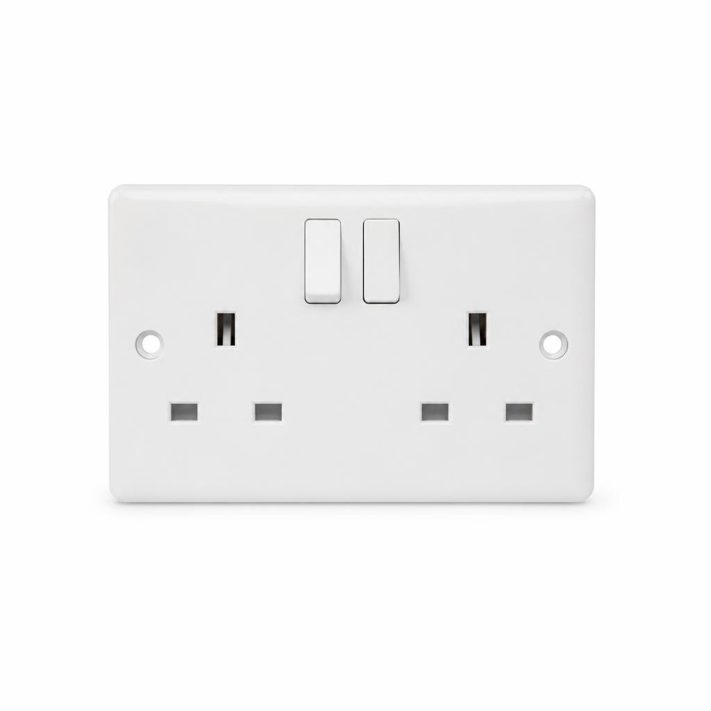 SCHNEIDER KB25 13A 2G SWITCHED SOCKET