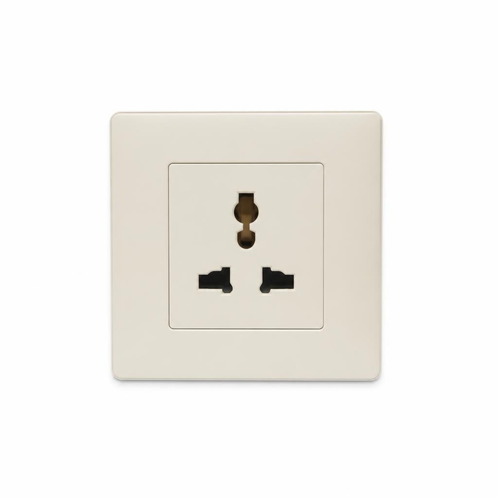 SCHNEIDER KB413S 13A 1G3P UNIVERSAL SOCKET