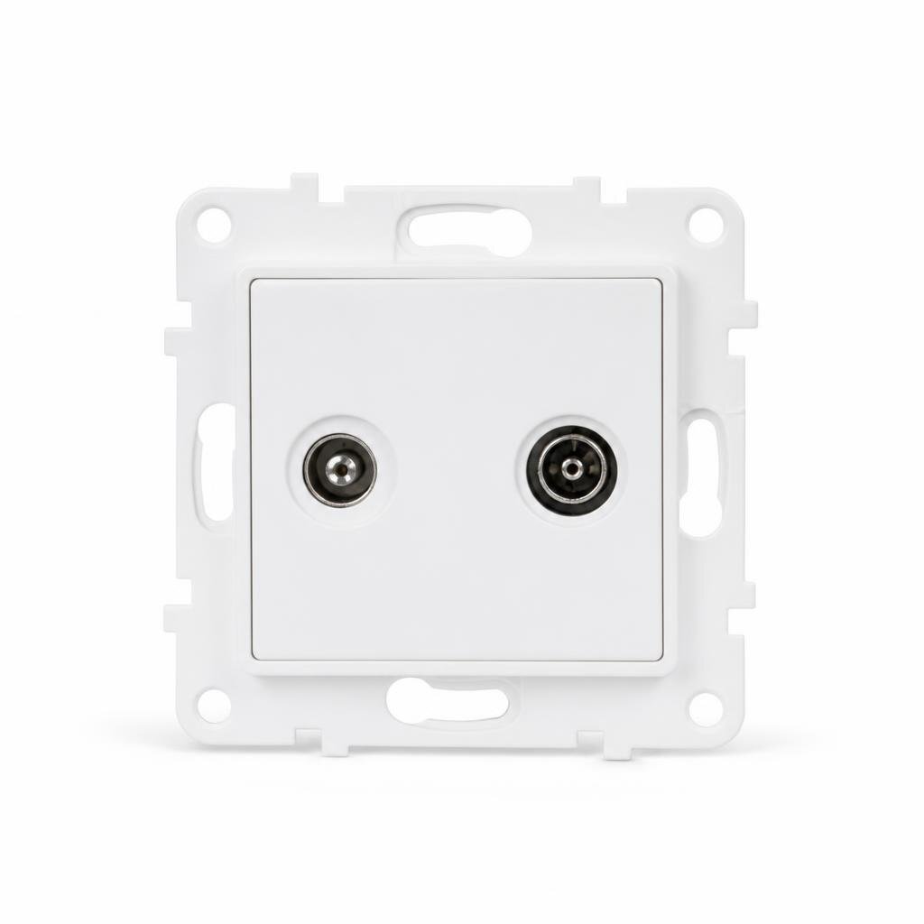 SCHNEIDER KB32TVTVF 1G TV CO-AXIAL OUTLET & TVF