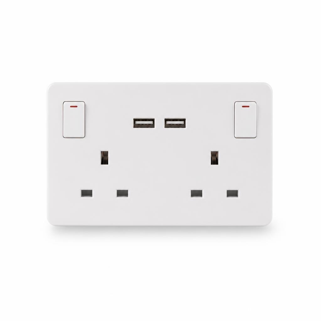 SUM 13A 2USB MULTI SWITCH SOCKET