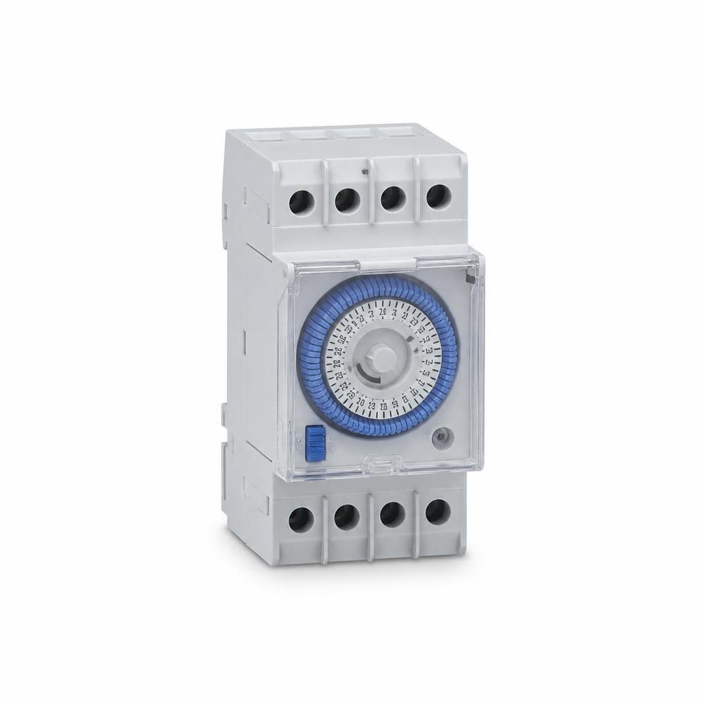 HAGER EH711/EHN711 24HR TIME SWITCH C/W POWER RES.