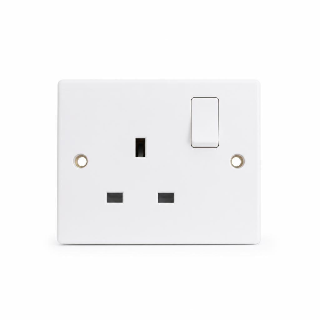 GELOOF 13A SINGLE SWITCH SOCKET