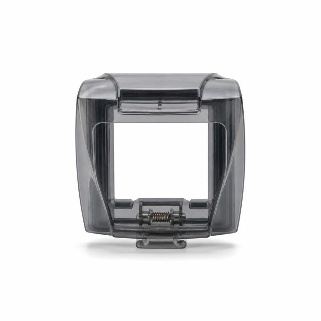 PEAK WEATHERPROOF SOCKET COVER (TRANSPARENT GREY)