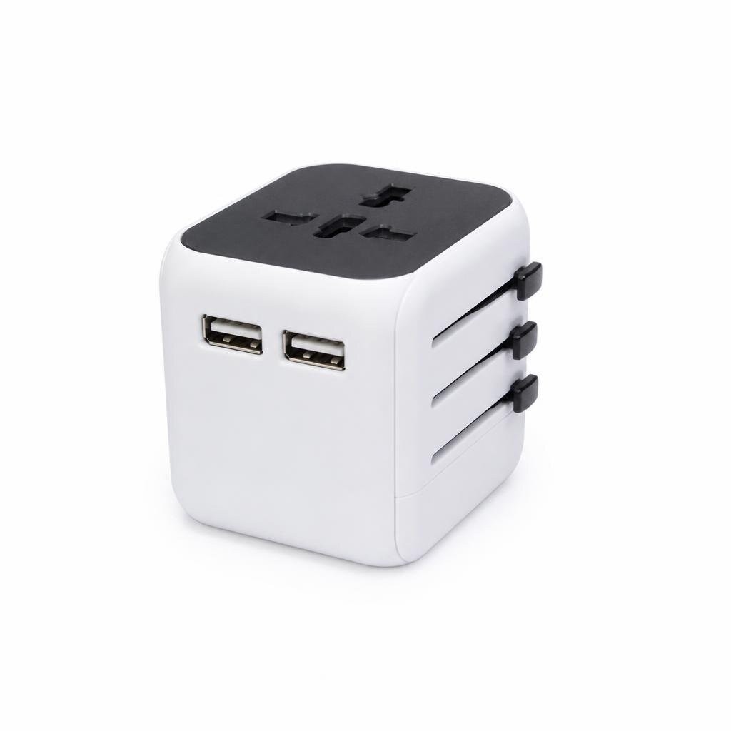 COSIMO TA-931-2 UNIVERSAL TRAVEL ADAPTOR (2USB)