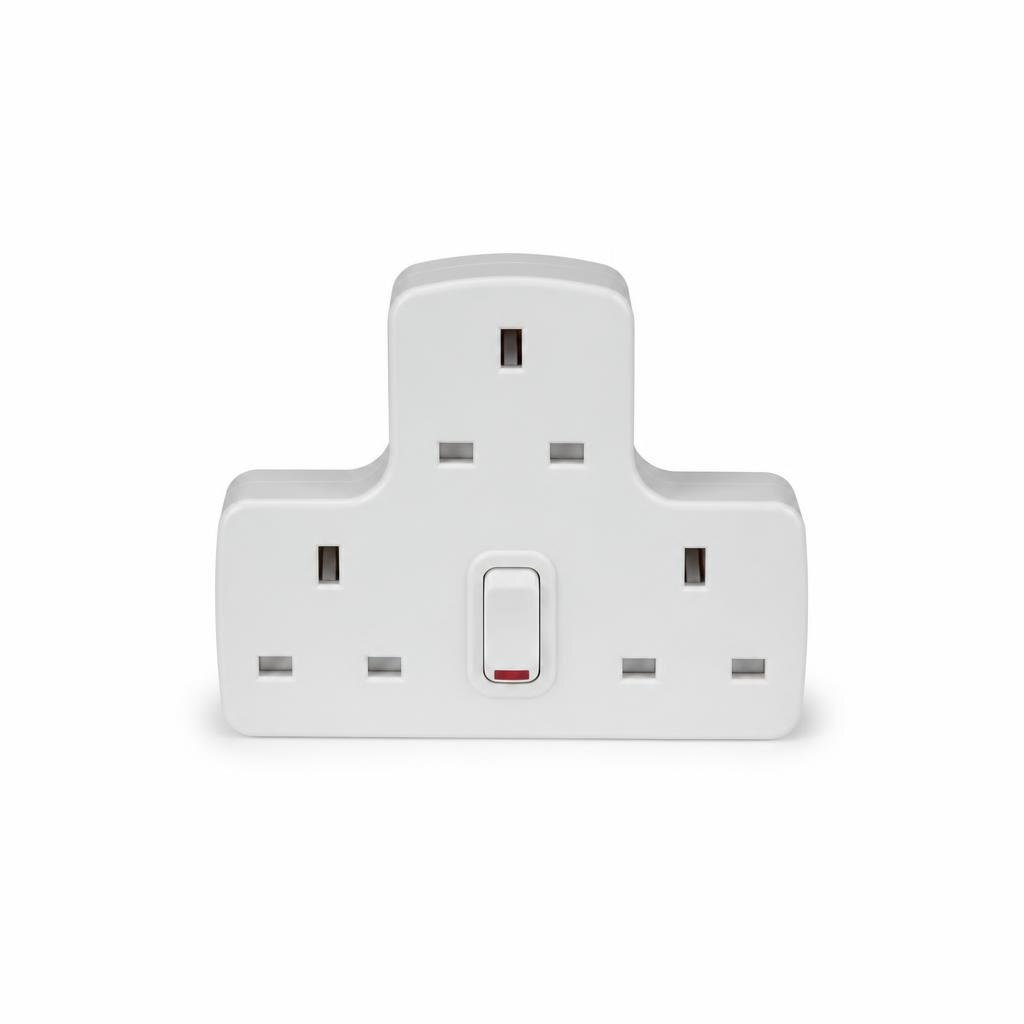 MYHOM 131UK 3WAY ADAPTOR C/W SWITCH