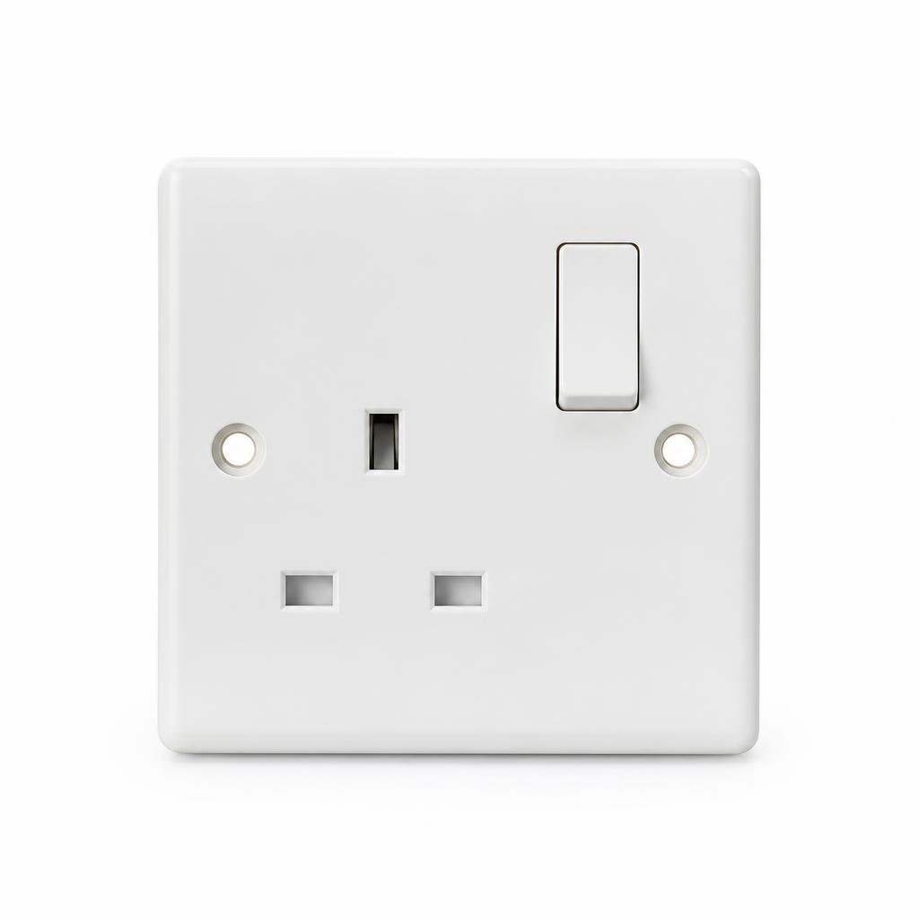 MK ECORE 13A 1G SWITCH SOCKET