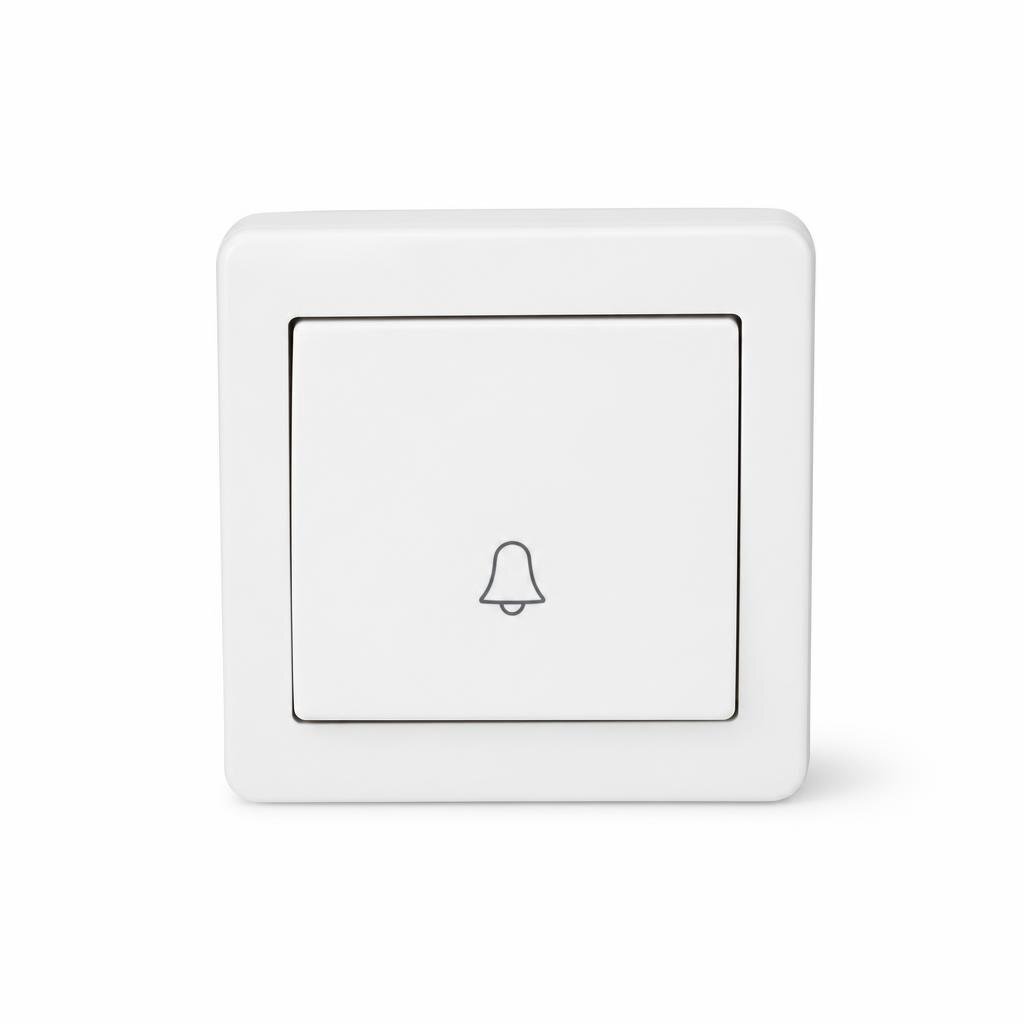 MK ECORE PUSH SWITCH - BELL SYMBOL