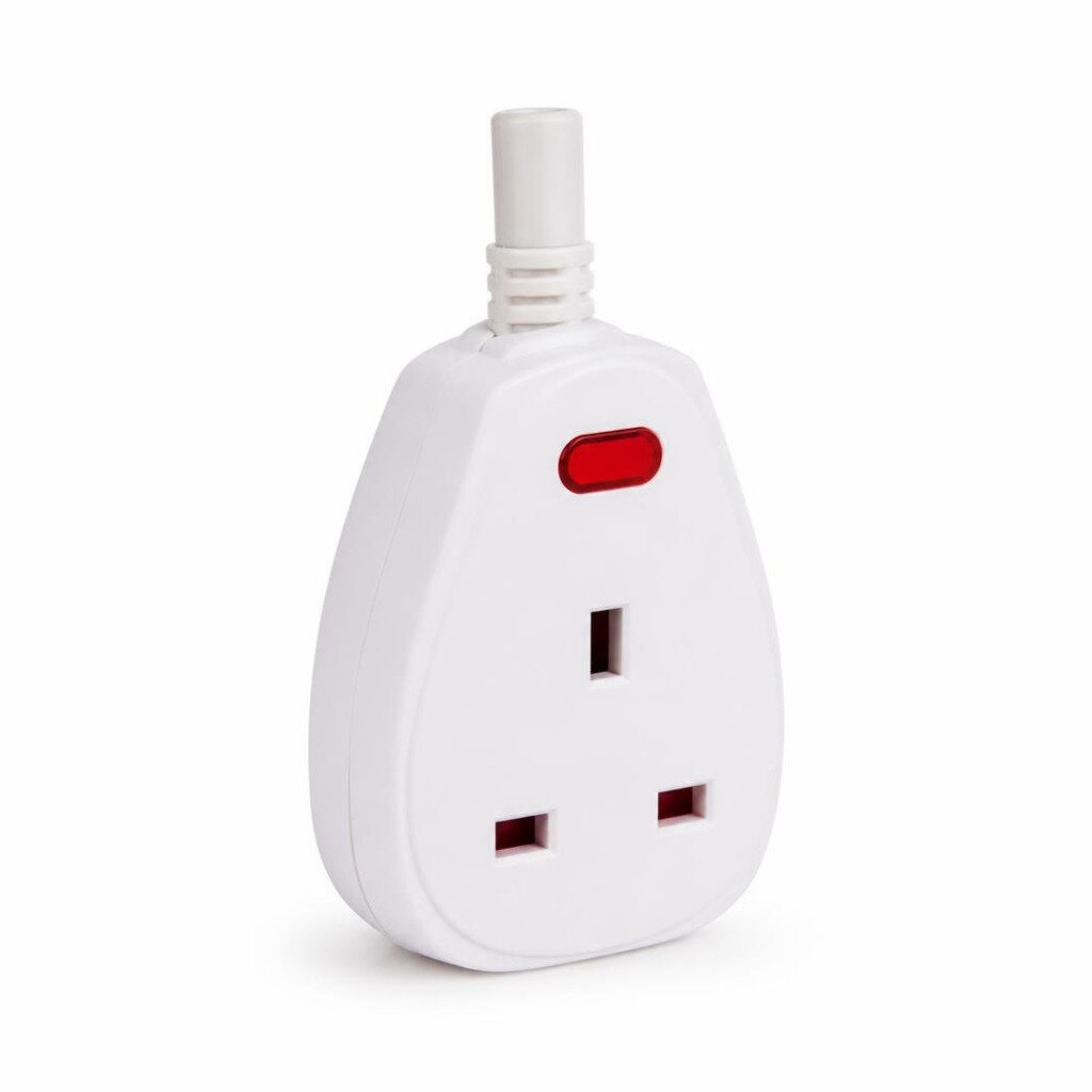 UMS 13A 3G TRAILING SOCKET NEON