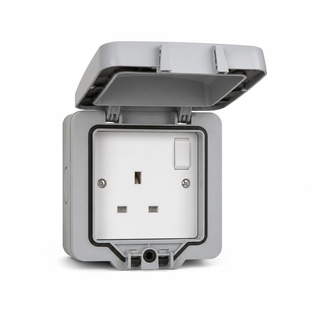 DLX 13A WEATHERPROOF SWITCH SOCKET