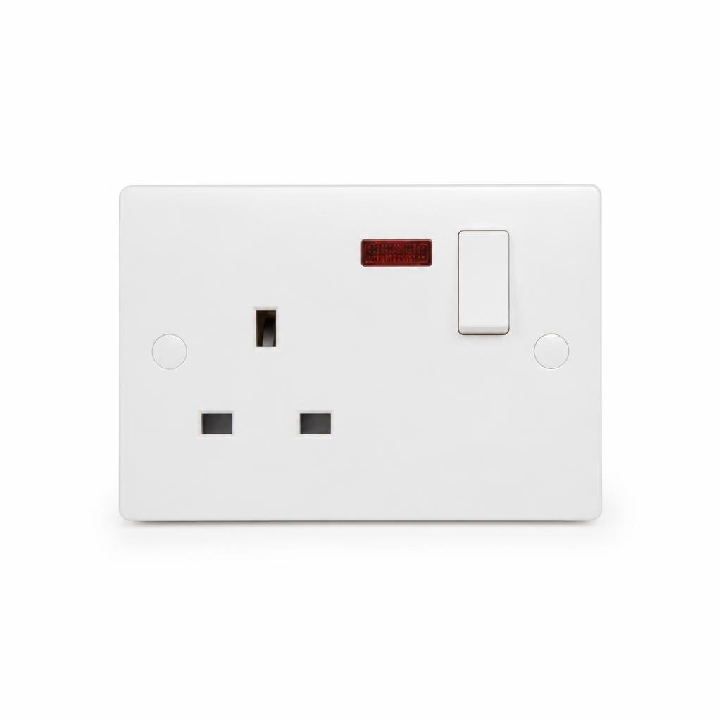 SIEMENS 13A1G SP SWICTCHED SOCKET - INDICATOR