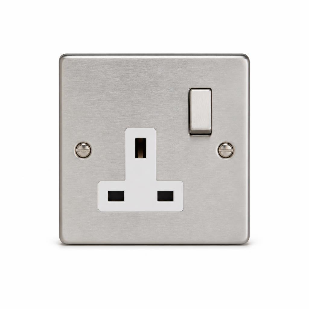 JET 13A SINGLE METAL CLAD SWITCH SOCKET - SIRIM