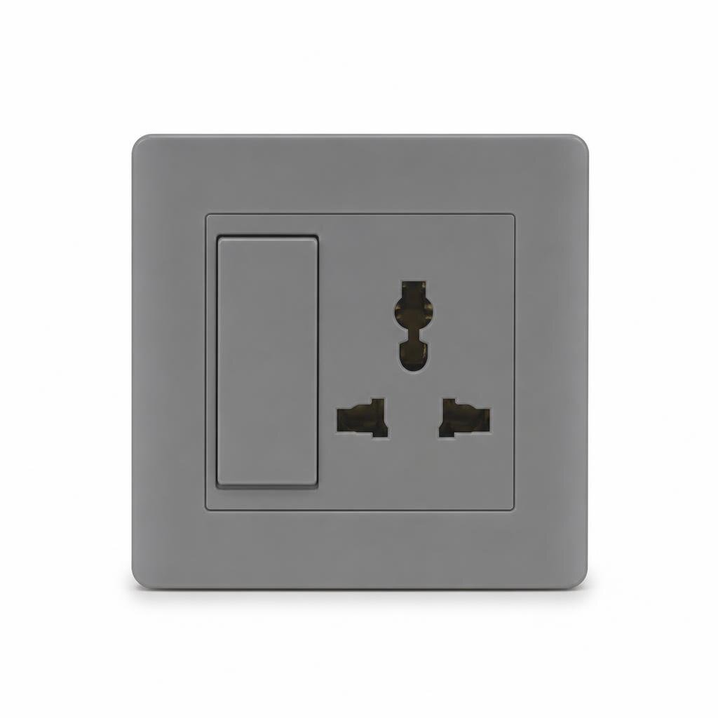 BRIKOZ MS8011 1G1W SWITCH (GREY)