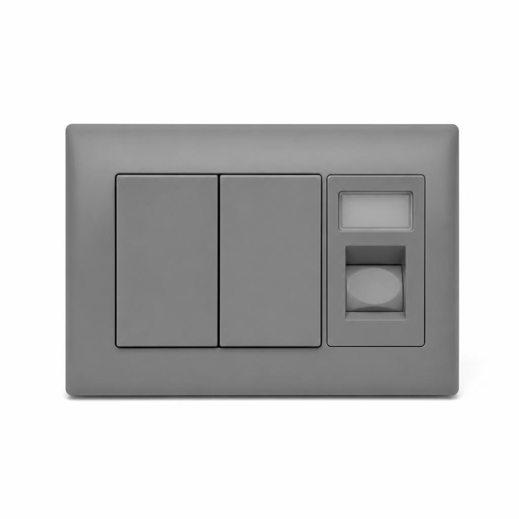 BRIKOZ MS8021 2G1W SWITCH (GREY)