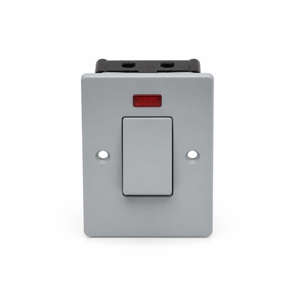 BRIKOZ MS820N 20A WATER HEATER SWITCH (GREY)