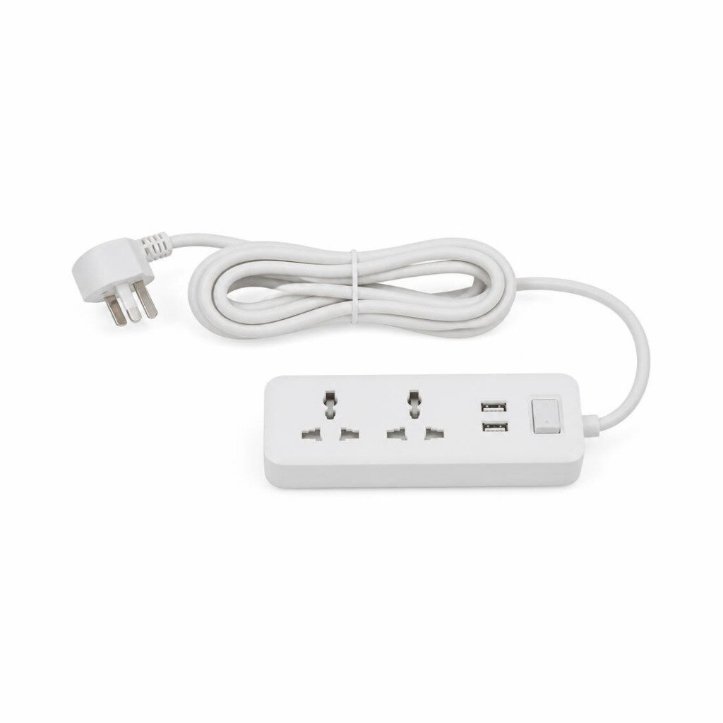 SUM 5G2USB X 2MTR EXT.SWITCH SOCKET OUTLET