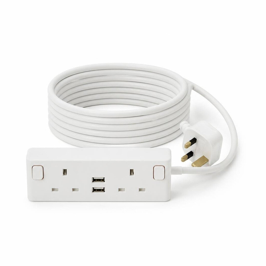 SUM 2G2USB X 6MTR EXT.SWITCH SOCKET OUTLET