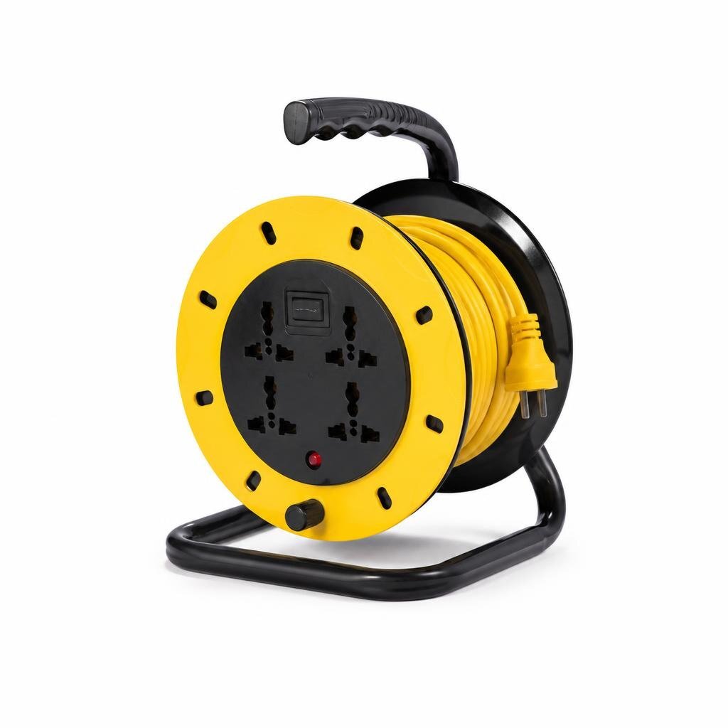 YELLOW/BLACK 5G X 5MTR EXT.SWITCH SOCKET OUTLET