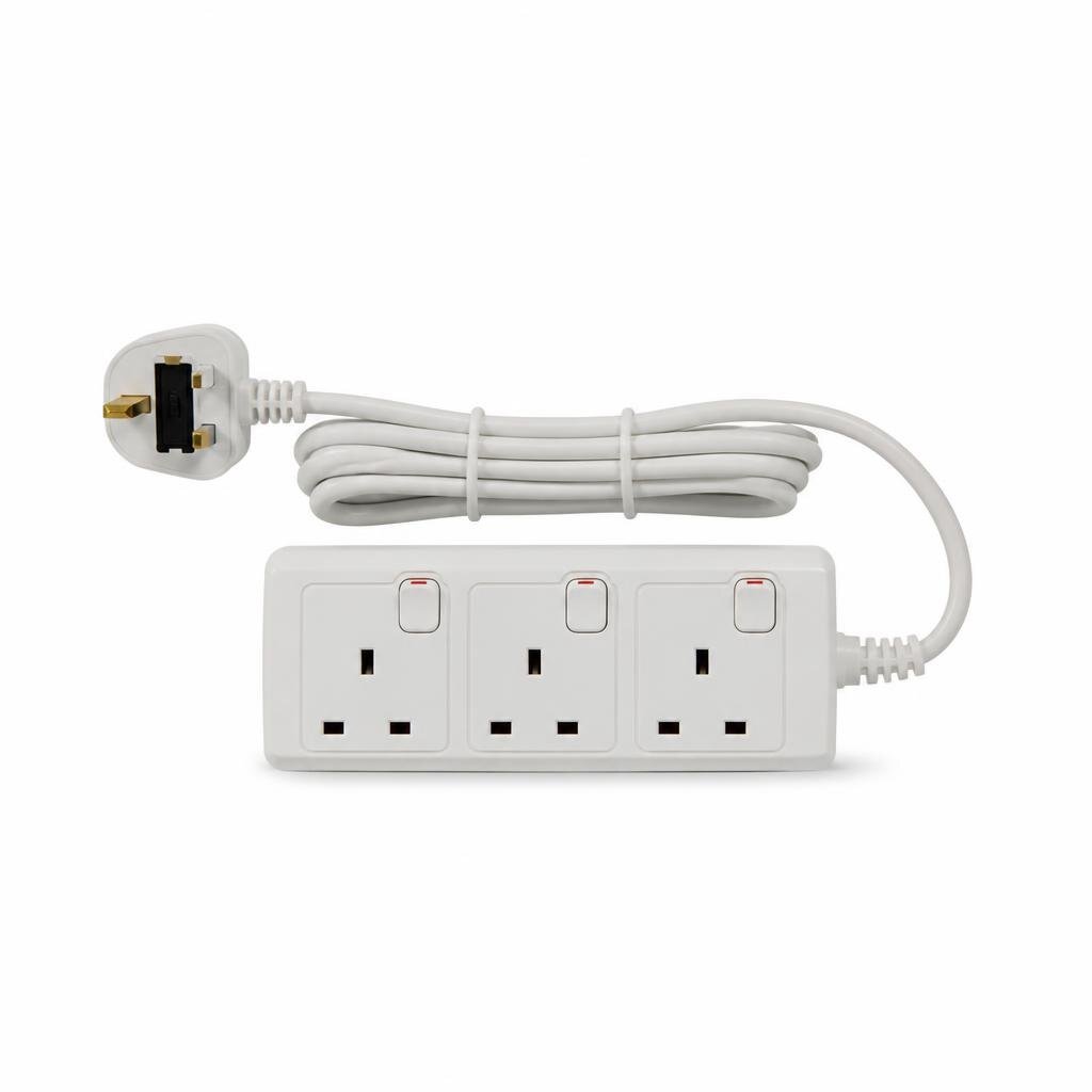 SOBAR 3G X 2MTR EXT.SWITCH SOCKET OUTLET