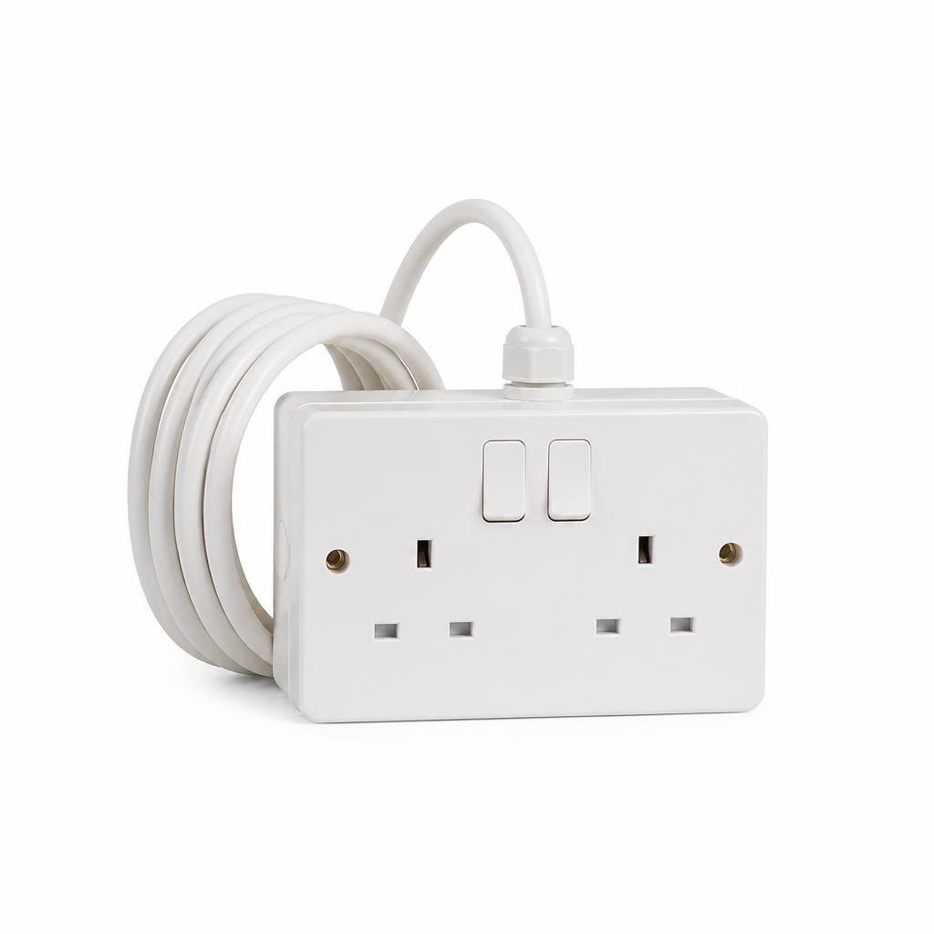 SOBAR 5G X 2MTR EXT.SWITCH SOCKET OUTLET