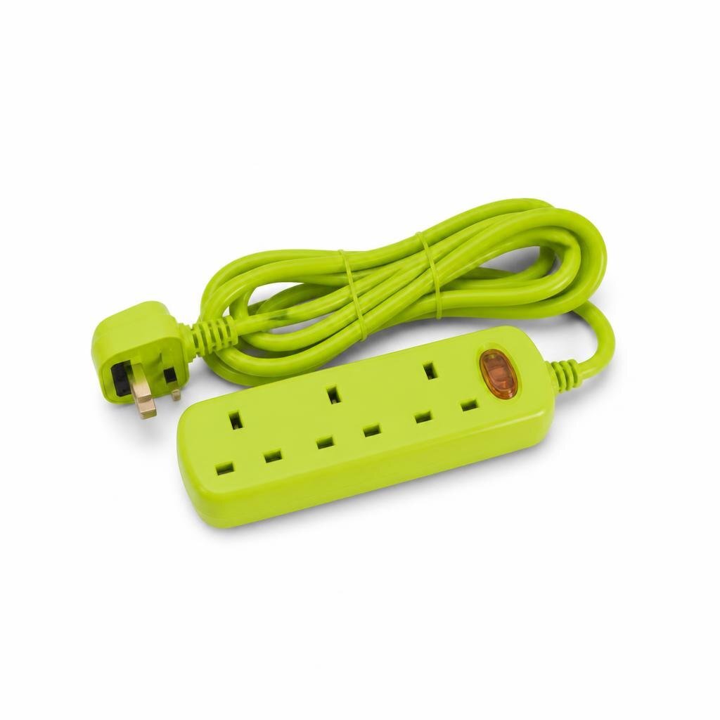 EXTREME 3G X 2MTR TRAILING SOCKET NEON
