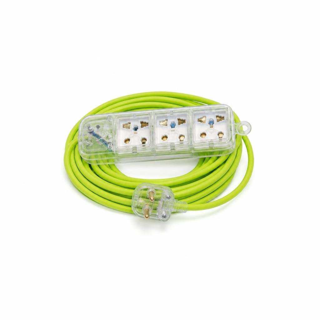 EXTREME 3G X 5MTR TRAILING SOCKET NEON