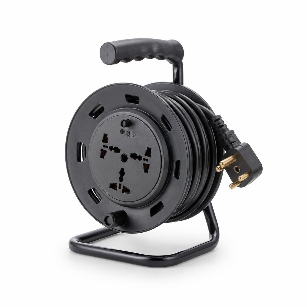 5M CABLE REEL - 23/0.16 WIRE M+168 PLUG TOP