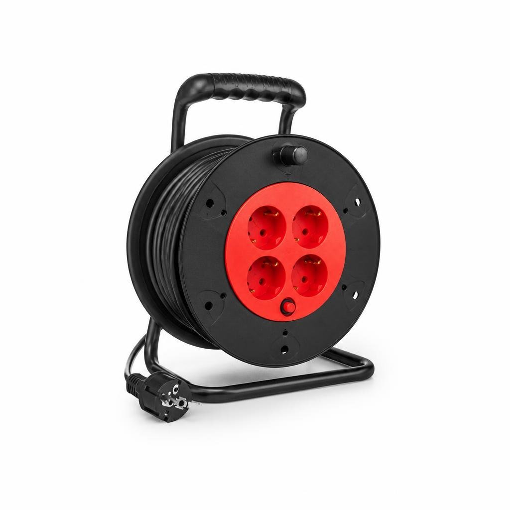 10M CABLE REEL - 23/0.16 WIRE M+168 PLUG TOP