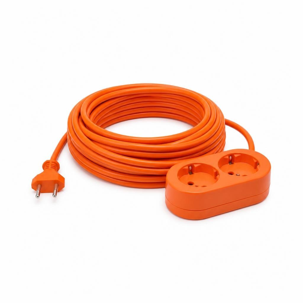 5M DOUBLE EXT BOX (40/0.20MM ORANGE WIRE