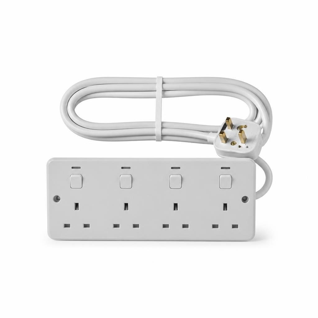 RAPID-TECH 4G X 2MTR EXT.SWITCH SOCKET OUTLE