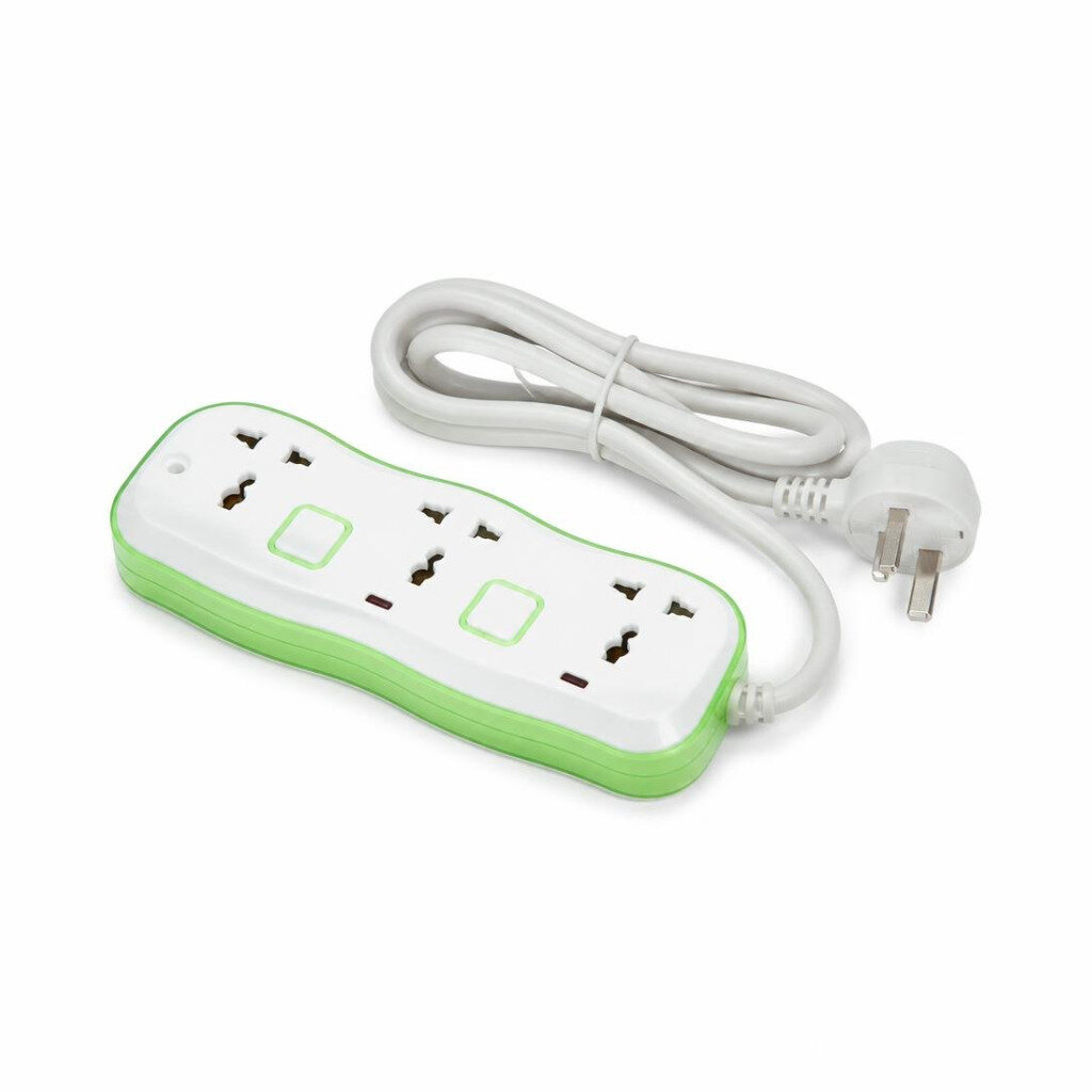 OPPA 2M3G TRAILING SOCKET S.PROTECTOR NEON