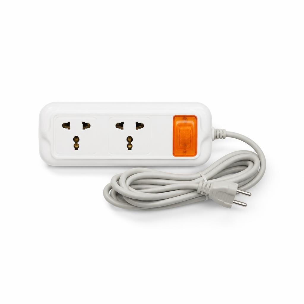 OPPA 2M4G TRAILING SOCKET S.PROTECTOR NEON