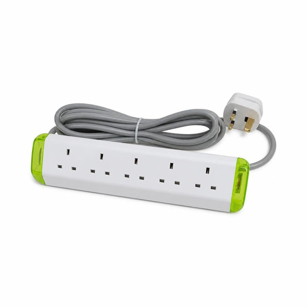 OPPA 5M4G TRAILING SOCKET S.PROTECTOR NEON