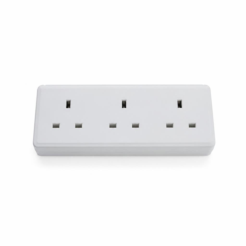 MD 3GANG TRAILING SOCKET ONLY