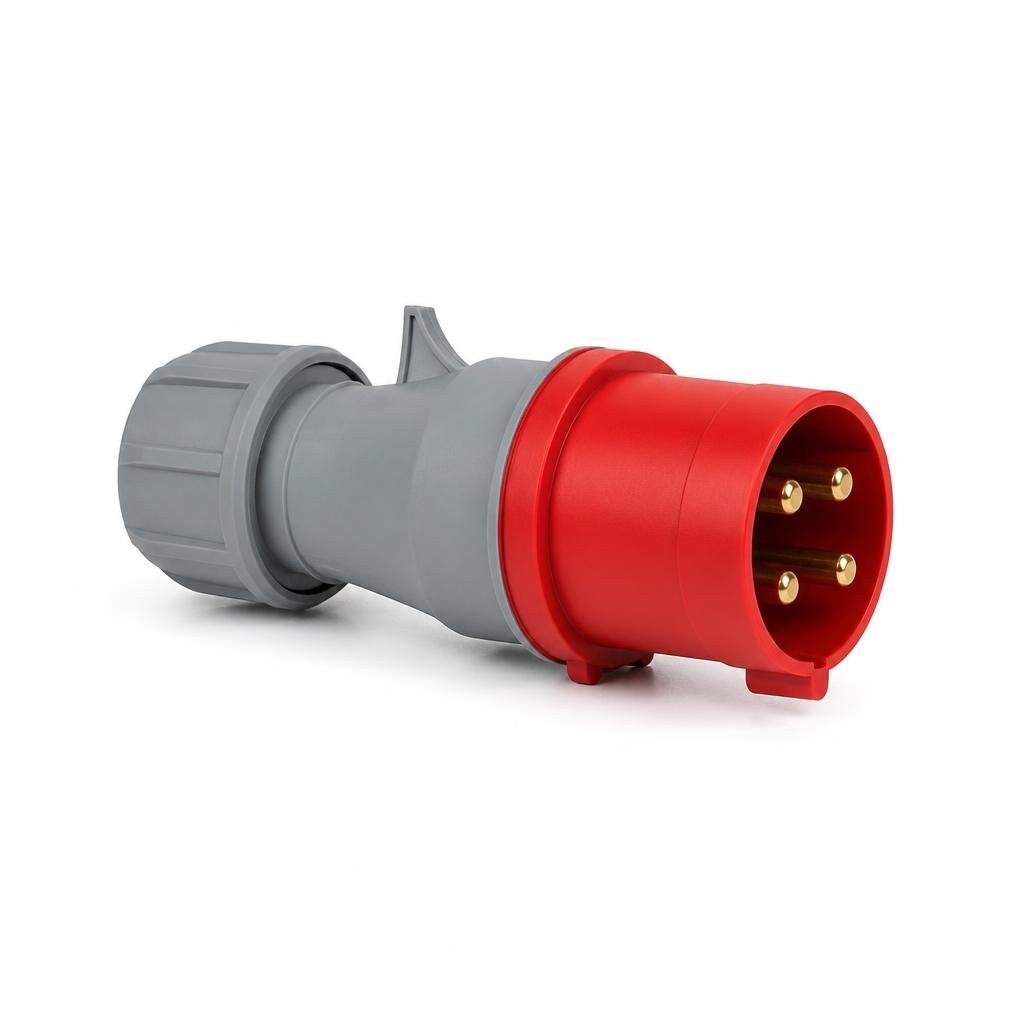 CEE 32A 4PIN WEATHERPROOF PLUG