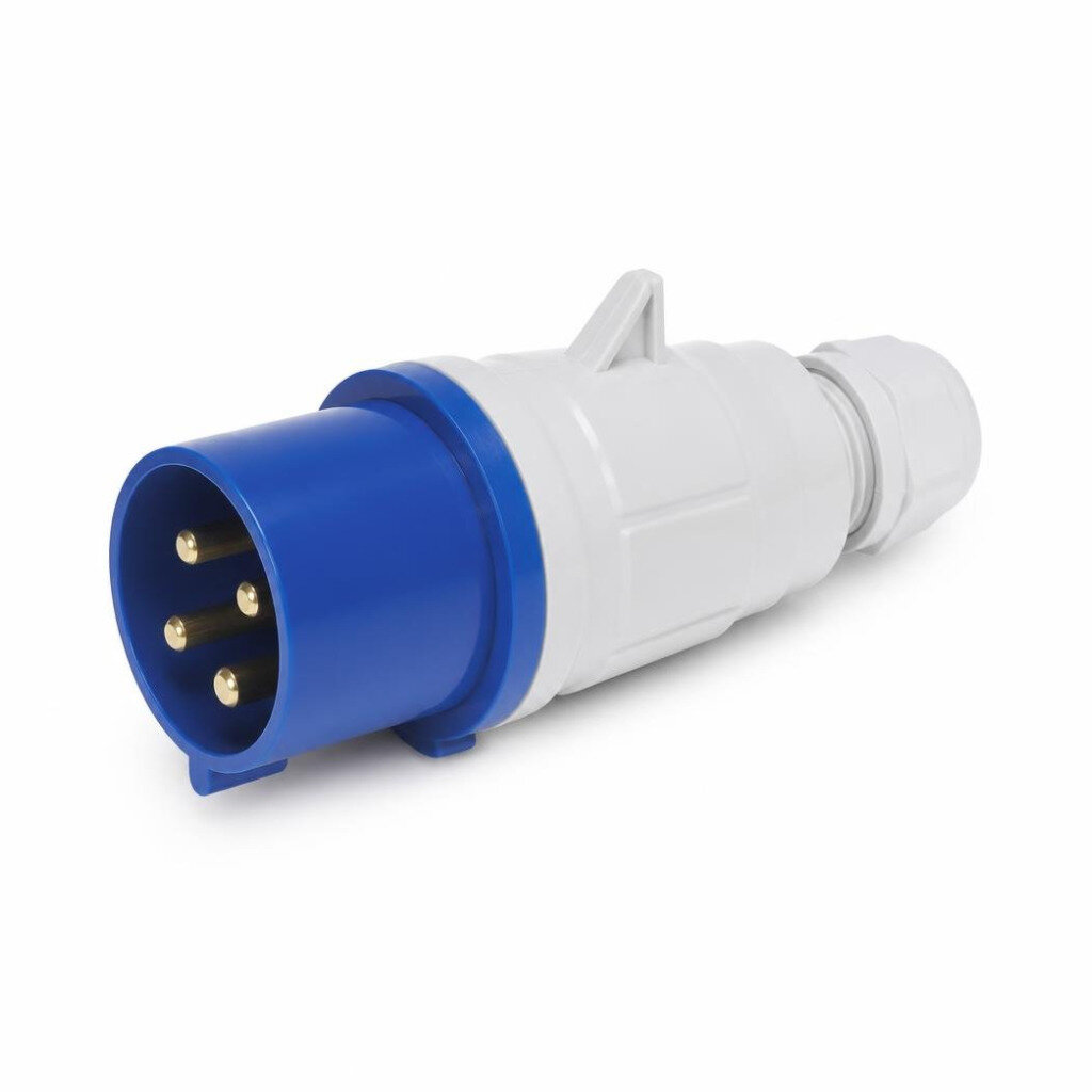 SHINOHAWA IP44 63A 4PIN WEATHERPROOF PLUG