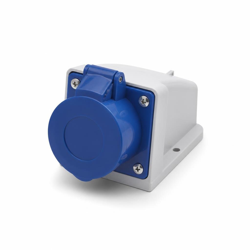 JET 3P 16A CONNECTOR SOCKET